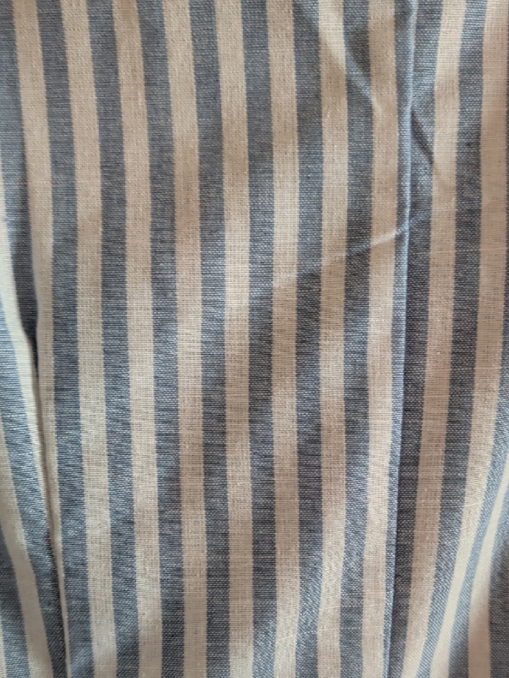 SHEIN Blue and White Striped Sleeveless Sundress - Petite M - Picture 4 of 6